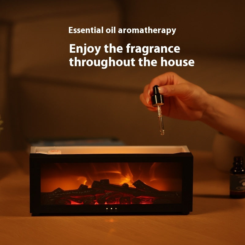 3D Flame Humidifier | Flame Aromatherapy Diffuser